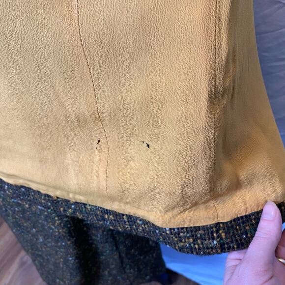 Vintage 1960s 60s Pendleton Wool Tweed Suit Two Piece Jacket and Skirt Size XS - Picture 12 of 16